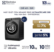 Máy giặt cửa ngang 10kg UltimateCare 500 - Xám đen Onyx  (EWF1023P5SC)