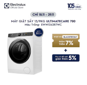 Máy giặt sấy 13/9kg UltimateCare 700 - Trắng