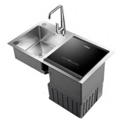 Máy rửa bát kết hợp chậu rửa Hafele HDW-SD90A 539.20.530